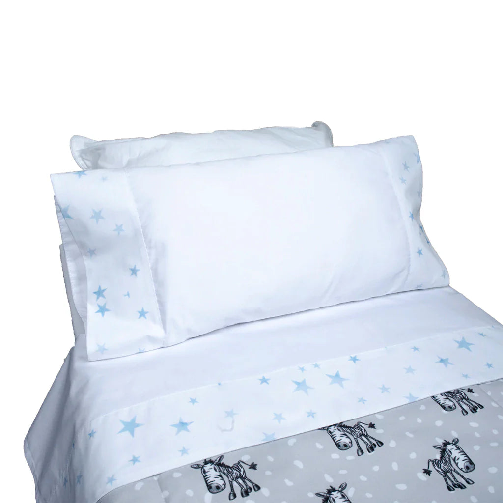 Sabanas Cuna Chica Estrellas Acuarela