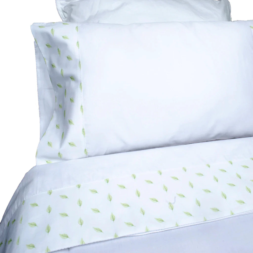 Sabanas Cuna Chica hojitas