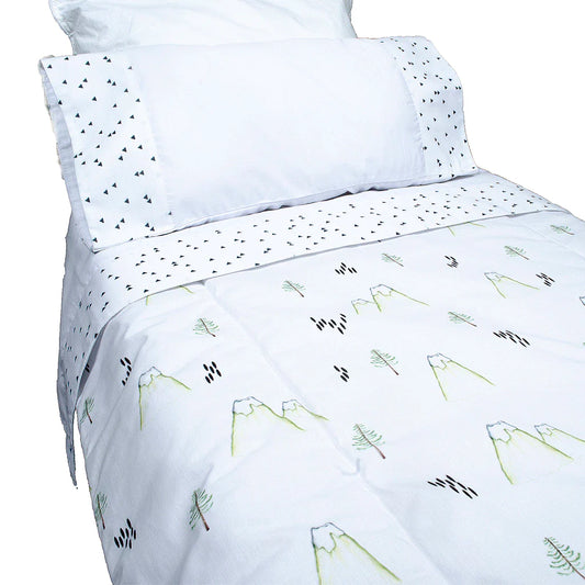 Sabanas Cuna Chica Triangulos negros