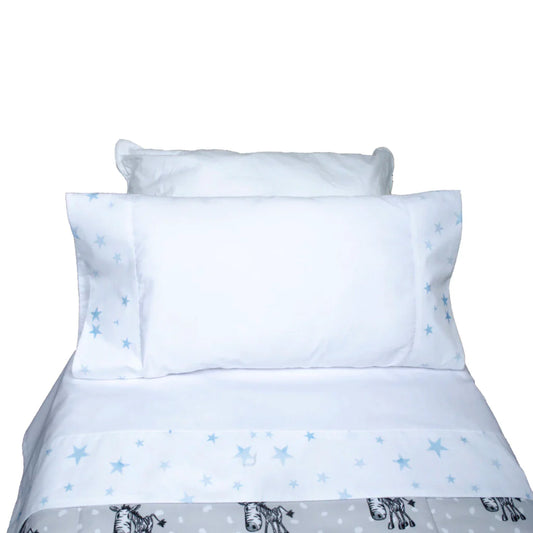 Sabanas Cuna Grande Estrellas Acuarela